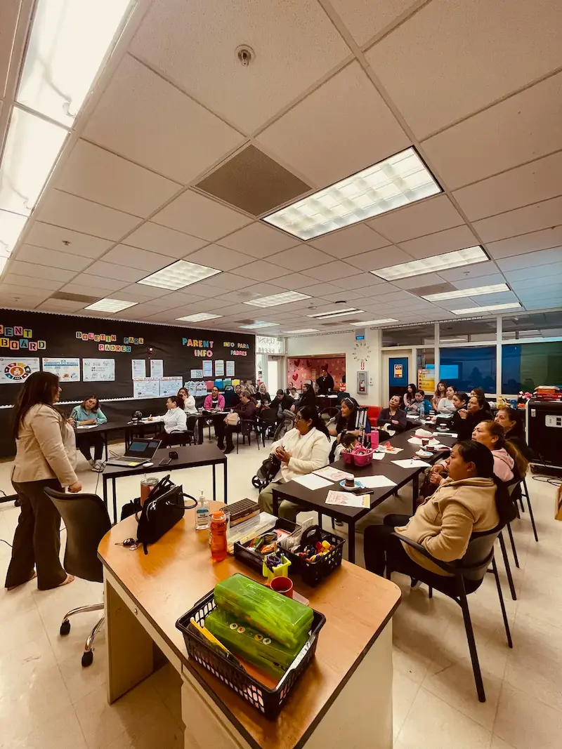 Sala de información para padres